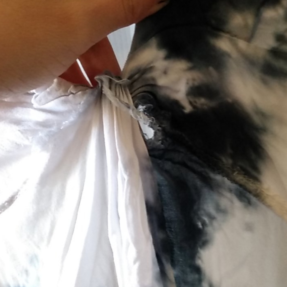 Open back Blu moon tie dye mini dress xs - Picture 12 of 16